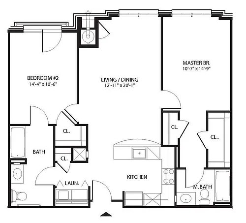 Floor plan B1