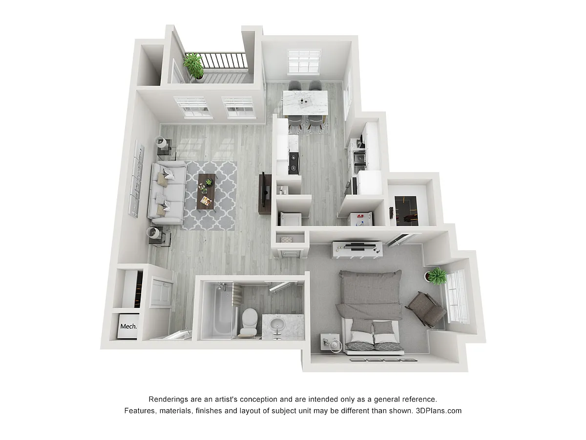 Floor plan The St Charles