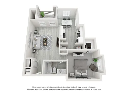 Floor plan The St Charles