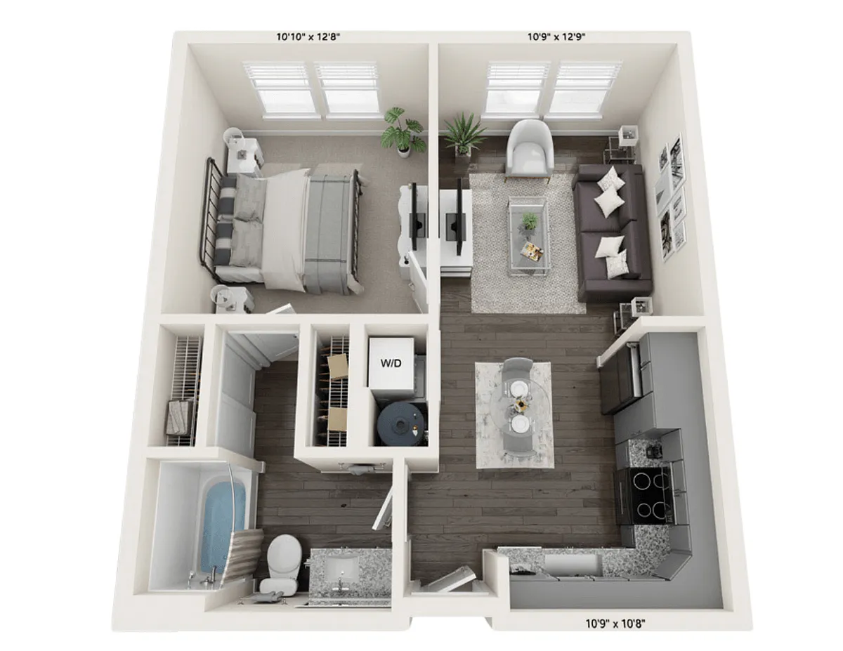 Floor plan 1A