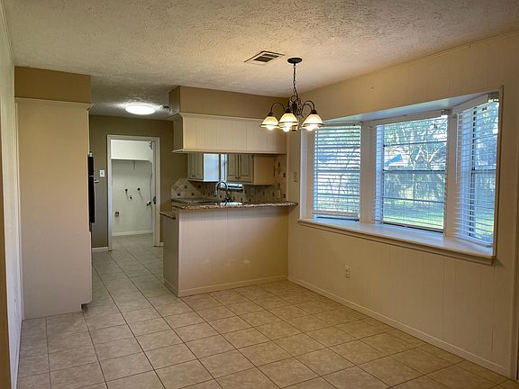 Dining room and kitchen