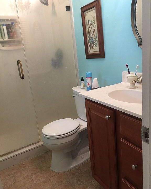 Master bath renovated 2019