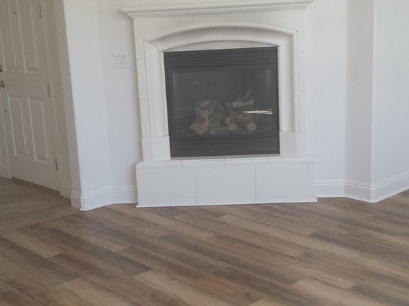 living room /new wood floors