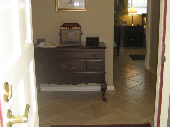 As you enter the front door