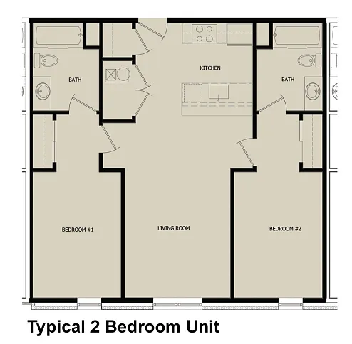Floor plan 2BR