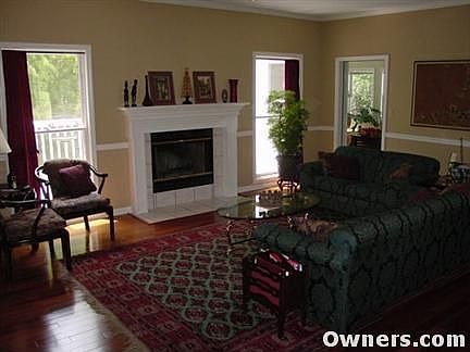 Living Room w/Brazilian Cherry Floors