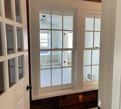 Apartment entrance.