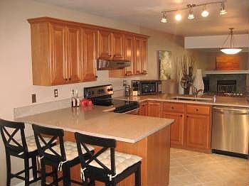 Remodeled kitchen