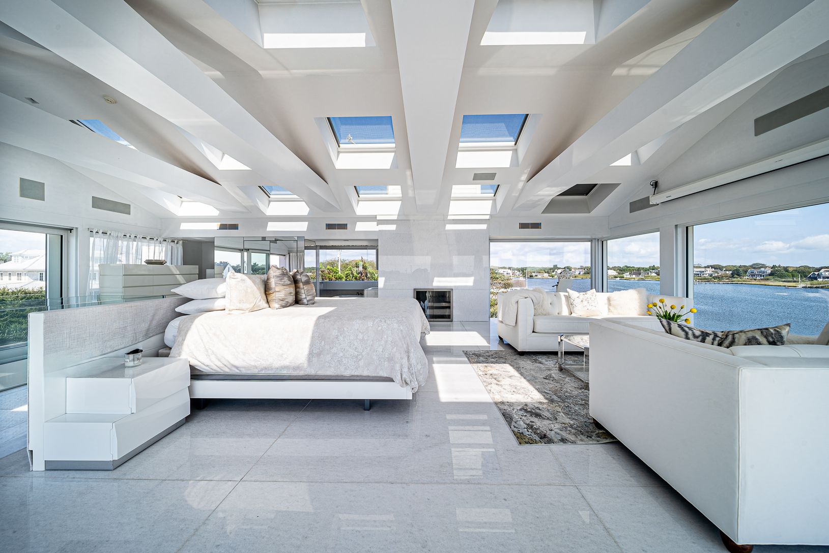  Glass House, Bedroom view 1