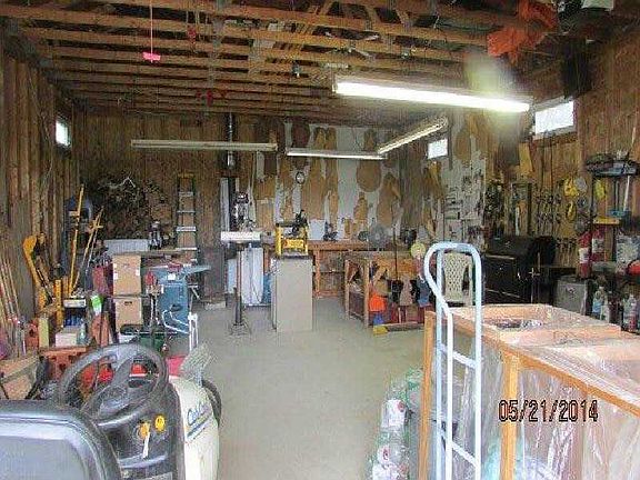 inside heated garage