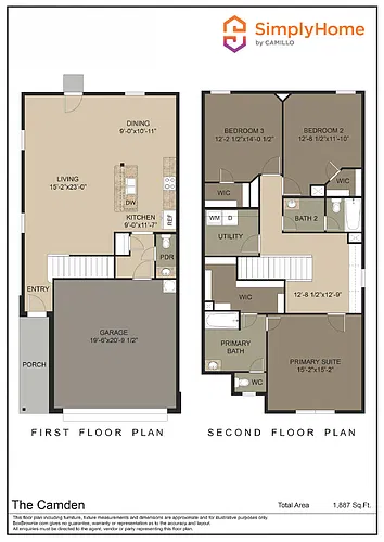 Floor plan 1302 Ester Lane