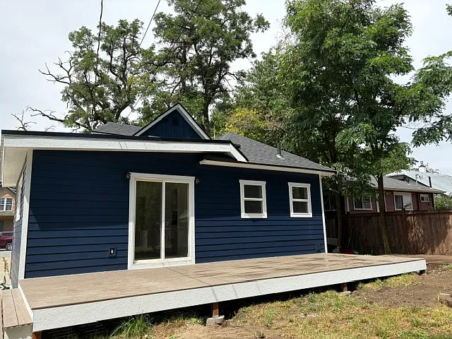 Back patio