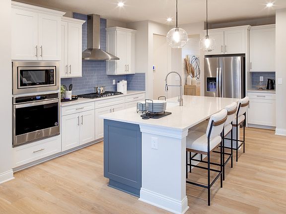 Kitchen with Built-in Appliances