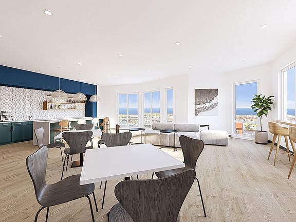 Coworking space with ocean views