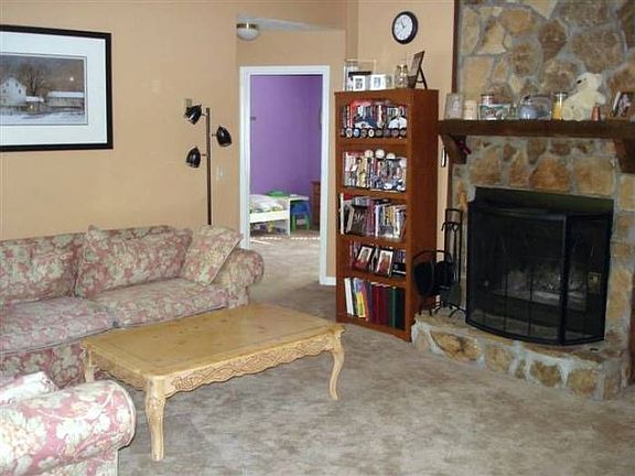 Living Room w/ Fireplace