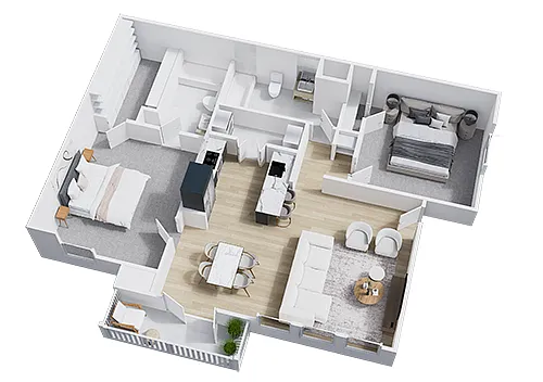 Floor plan Adler