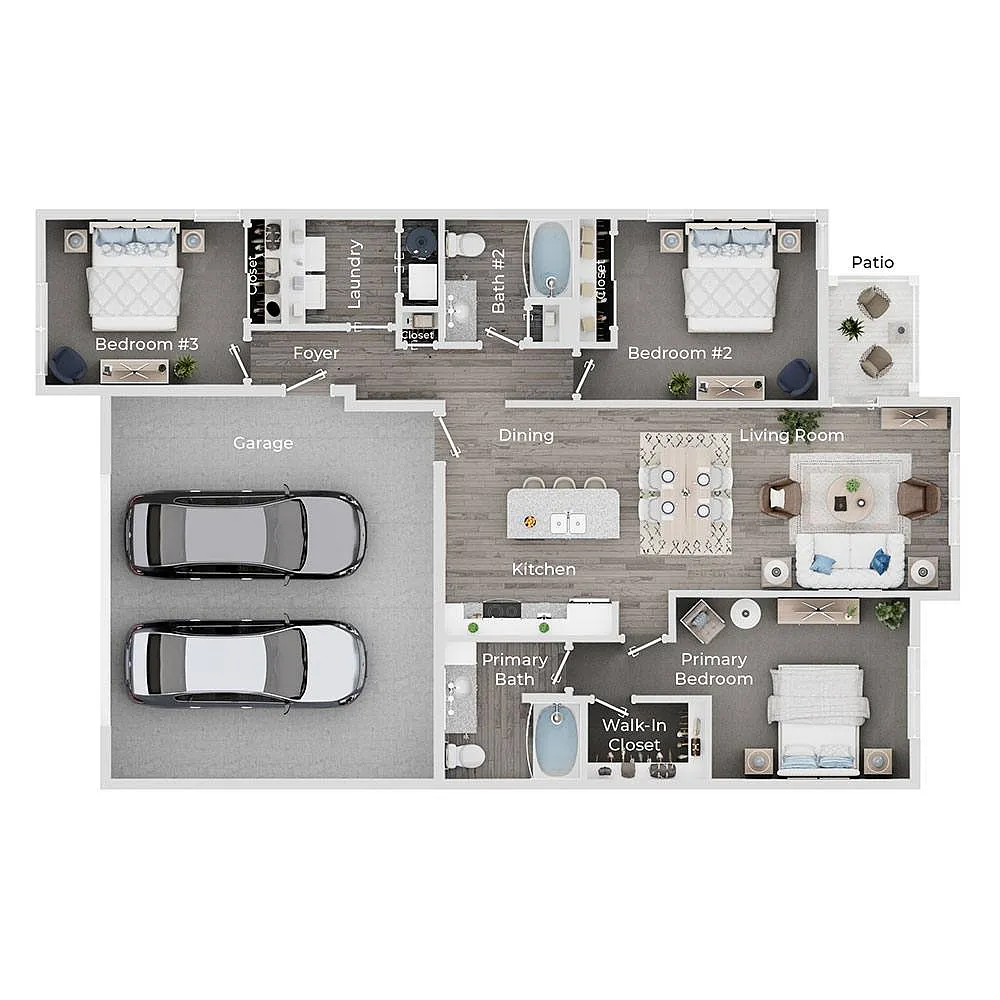 Floor plan D3- Woodland