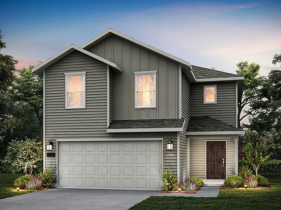 The Pierce, a 2-story new construction home showing Home Exterior HC102