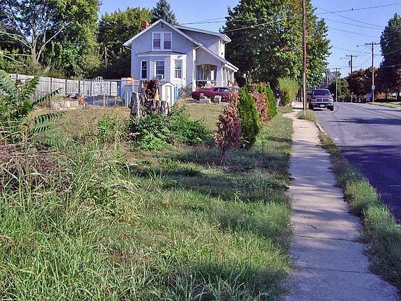 Side Yard and House