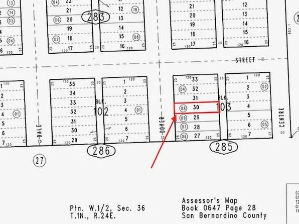 0647-285-08-0000 N Of Railroad Ave Lot 30, Vidal, CA 92280
