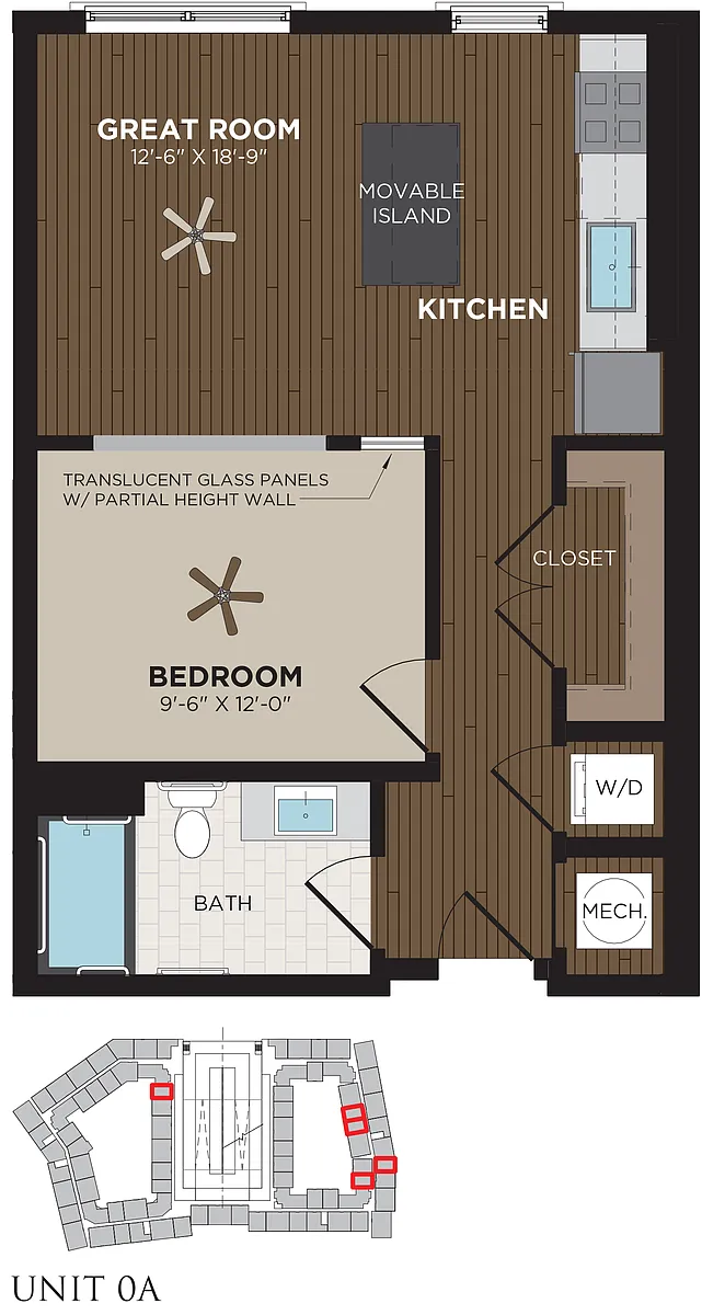 Floor plan Riverdale