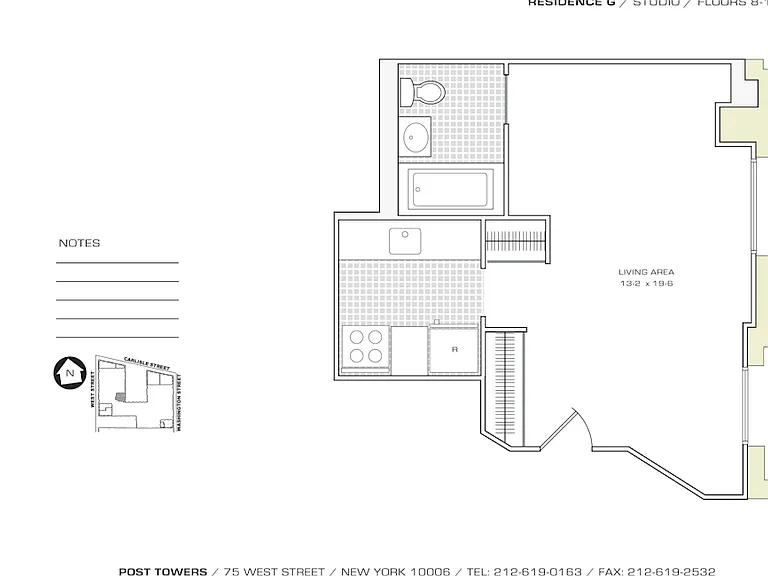 75 West St #12G — Photo 2
