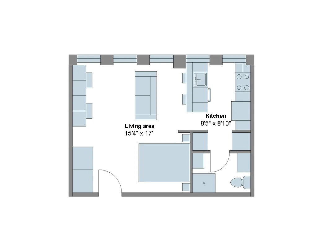 Floor plan Studio