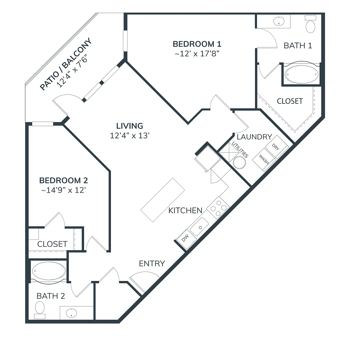 Floor plan B1IC