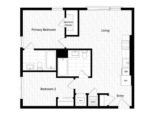 Floor plan B10A