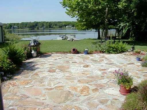 Patio and Your Private Lakefront