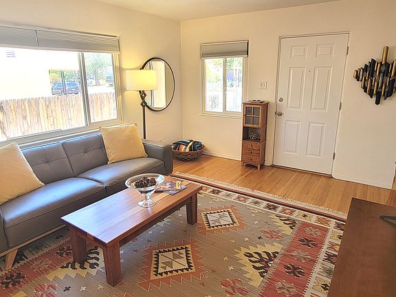 Living room looking at entryway