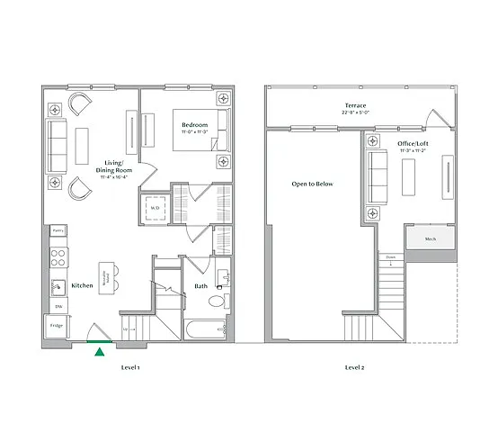 Floor plan A1.1-Loft