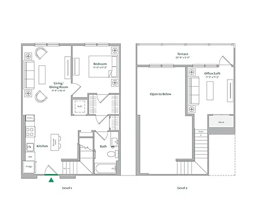 Floor plan A1.1-Loft