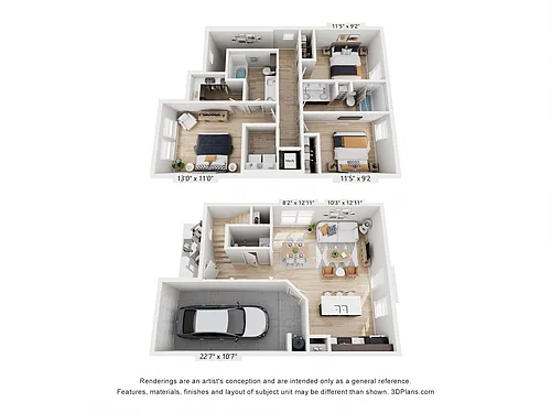 Floor plan The Crocket