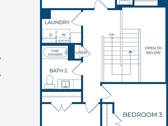 Second Floor Layout