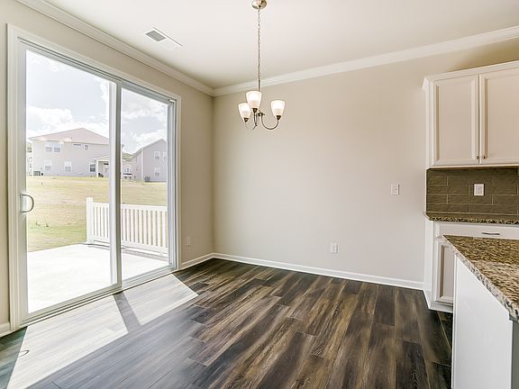 Photo representation of the Gaines plan. Colors, finishes and options will vary.