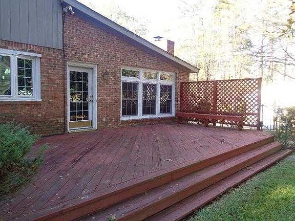 large deck on back off of family room