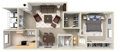 Floor plan A2R