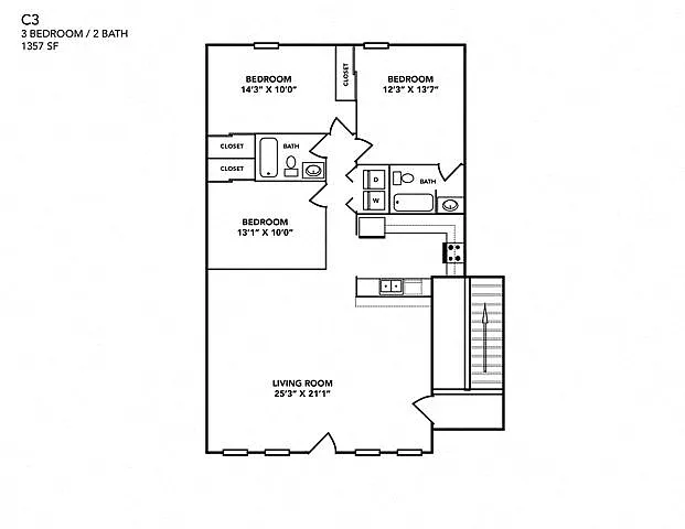 Floor plan C2
