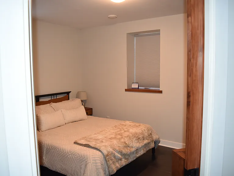 Basement bedroom