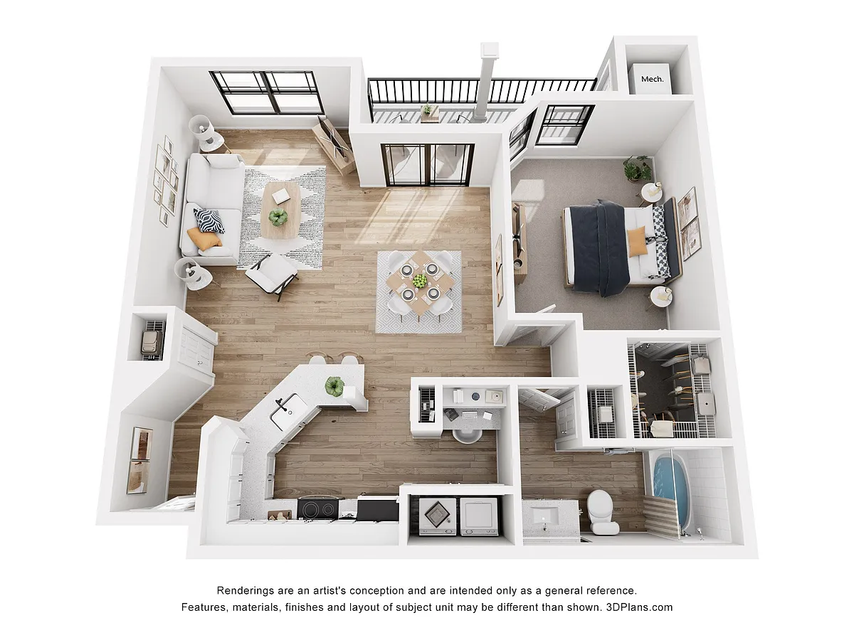 Floor plan Bamboo Renovated
