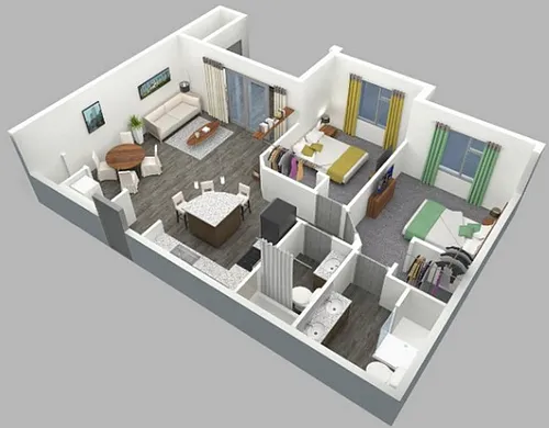 Floor plan C