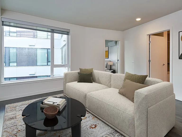 Living Room with Hard Surface Flooring