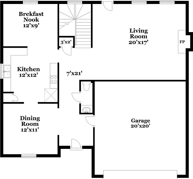 4 bed, 2.5 bath, 2038 sqft, $2,085 — Photo 3