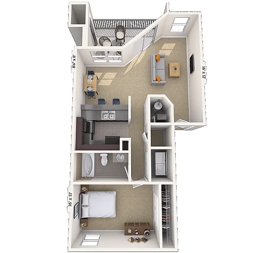 Floor plan The Regent