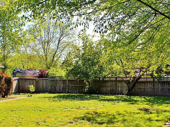 Large fenced back yard