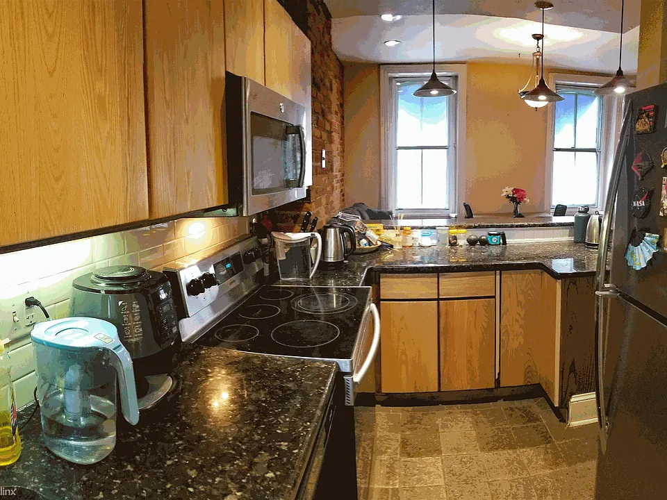 Kitchen view of Living Room
