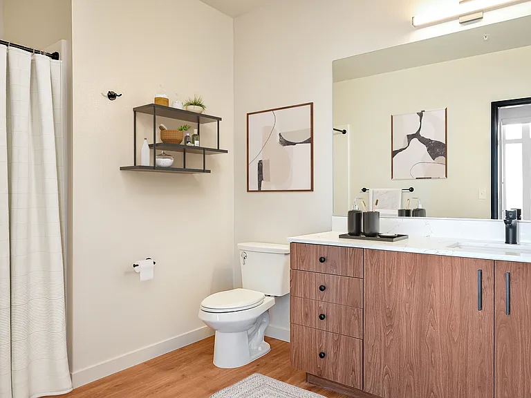 2BR, 1BA - 849+SF - Bathroom