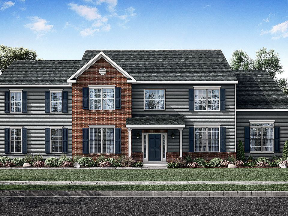 Colonial with 3-car garage