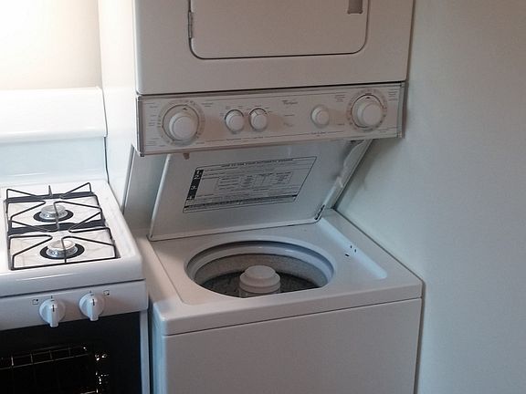 Washer and dryer included